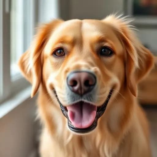 Clear well-lit dog photo suitable for AI pet portrait generation
